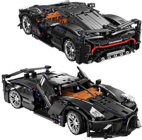 Sowide Sportwagen Spielzeug Modell,Teile 1:14 Drift Auto Bausteine,Supersportwagen Bausteine Sets,Geeignet für Erwachsene und Jugendliche