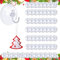 MININUSI 60 Stück Saugnapf mit Haken, Ohne Bohren Vakuum Saugnäpfe, 4cm Saugnapf Haken, Transparent Saugnapfhalter, Saugknöpfe, Halterung mit Saugnapf, Saugnäpfe für Fenster/Weihnachten/Zimmer Deko
