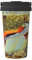 Apbdffjnf Brook Trout Fly Fishing Travel Mug - 17 Oz Insulated Coffee Mug with Leakproof Screw Lid & Handle for Hot and Iced Drinks