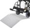 FIVMEN Rollstuhlrampe Türschwellenrampe aus Aluminium Rampe Rollstuhl Schwellenrampe Tragfähigkeit 270 kg Rampe Türschwelle bordsteinrampe, Hoch 10 cm Breite 60 cm