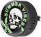 VAPOKF 2 PCS Vent Clips Car Air Freshener with Summer Theme Palm Tree Skull Prints, Aromatherapy Essential Oil Diffuser