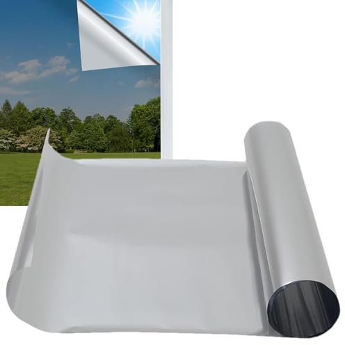 Window Film Heat Blocking | Multipurpose Heat Control Window Film UV Blocking Window Film - Removable Home Window Tint Window Privacy Film for Smooth Glass Surfaces