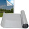 Window Film Heat Blocking | Multipurpose Heat Control Window Film UV Blocking Window Film - Removable Home Window Tint Window Privacy Film for Smooth Glass Surfaces