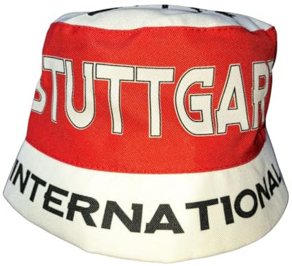 Wallitschek Fischerhut Stuttgart - Stuttgart International (hochwertige Qualität), Fanhut, Sonnenhut, Anglerhut, Mütze, Bucket hat, 1893, Fussball