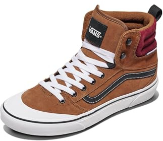 Vans Men's Ashwood Hi Vansguard Shoe | Water-Resistant High Top Sneakers for Everyday Wear, Suede Dachshund, 9.5