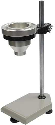 HKFGSHOP Paint 4 Liquid Viscosity Test Tool, Lab Paint Viscosity Cup with Base, Capacity 100ML, Flow Nozzle Diameter 4mm±0.02mm, for Paint, Oil, Coating, Chemical Reagents
