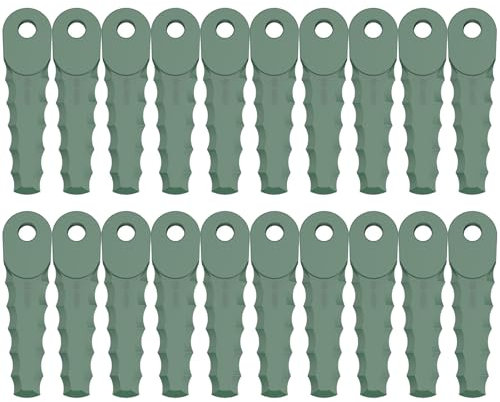Dxyue Lot de 20 lames de débroussailleuse pour débroussailleuse Parkside Trimmer PRTA 20-Li B2- IAN 330831, PRTA 20-Li C3- IAN 351753