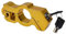 DCAJHSD Motorradschloss für Vespa GT GTS GTV 60 125 200 250 300 300ie,Langlebiges Diebstahlschutz Diebstahlschutz Griffschloss Motorrad Lenker Diebstahlschutzzubehör,Yellow