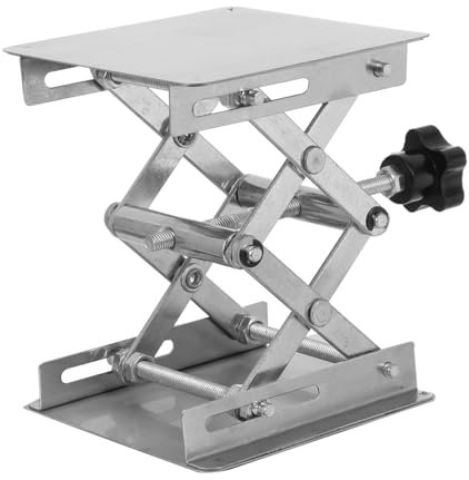 UKCOCO 1stück Labor Scherenheber Aus Höhenverstellbarer Lifter Für Chemische Und Physikalische Experimente Mobile Hebebühne Robuste Konstruktion Für Langfristige Nutzung