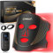 LED Mask – Maschera Luce Rossa Viso: 400 Perle LED Potenziate per Anti-età e Rigenerazione della Pelle con 4 Colori per Cura del Viso a Casa con Funzione Timer Telecomando e Protezione Occhi