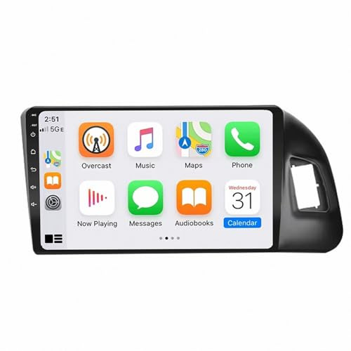 Stereo Pantalla para Audi Q5 2009-2016 9 Pulgadas Android 15 Reproductor Multimedia Cooling Fan Rear View Camera para, 4 Core 2G+64G