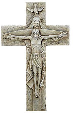 Trinity Garden Wandschild Kreuz 30,5 cm