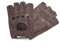 Hand Gewand by Weikert Exklusive Fingerlose Auto-Lederhandschuhe Peccary Leder, handgenäht, Herren, Damen (9, Fasan)