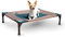 K&H Pet Products Lit surélevé pour Chien Chocolat/Noir Taille M 63,5 x 81,3 x 17,8 cm