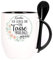 Herz & Heim® Ostergeschenk Löffel-Tasse mit Wunschname Frühlingsgefühle