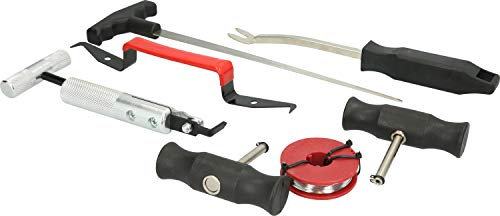 KS TOOLS Windschutzscheiben-Ausbau-Satz, 7-tlg