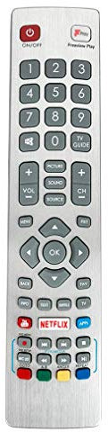 VINABTY SHWRMC0121 SHW/RMC/0121 Ersatz der Fernbedienung für Sharp Aquos Full HD-Smart-TV mit YouTube Netflix Freeview Play APP-Tasten