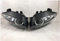 TERAM LOISIRS Scheinwerfer für Yamaha YZF R1 2004-2006, Schwarz, LED, Kunststoff, Klar, Front, Motorradscheinwerfer