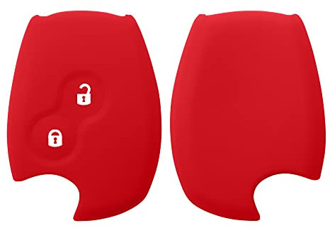 kwmobile Cover Chiavi Auto Compatibile con Renault Dacia con 2 tasti - Custodia Protettiva Chiave Auto Copri Telecomando Gomma - Portachiave Macchina Silicone