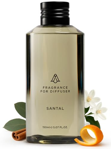 AromaPlan Santal Hotel Diffuser Oil – 100% Fragrance Oil, 5.07 Fl Oz