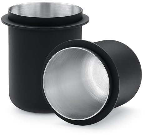 Normcore Portafilter Dosierbecher 58 mm | Portafilter Dosing Cup | Kaffee-Dosierbehälter | Dosierbecher für Siebträger | aus 18/10 Edelstahl