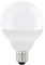 EGLO LED E27 Lampe, Glühbirne, LED Globe, 11,8 Watt (entspricht 75 Watt), 1055 Lumen, E27 LED neutralweiß, 4000 Kelvin, LED Leuchtmittel, Glühlampe G95, Ø 9,5 cm, Kaltweiß