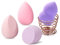 Make Up Schwamm, 4 PCS Beauty Blender Sponges mit Halter, Waschbar Latexfrei Cosmetic Schwamm Flawless Foundation Puff Kosmetik Werkzeug, für Flüssigkeit, Creme und Puder,Geschenk für Frauen