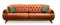 Dreisitzer Luxus 3 Sitzer Couch Polster Klassisch Sitz Sofas Zimmer Möbel Leder