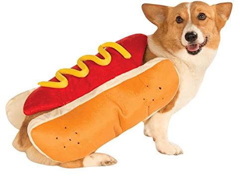 minkissy Funny Warm Hot Dog Kostüm Für Hunde Und Katzen Bequeme Und Stylische Haustierkleidung Für Besondere Anlässe Geeignet Für Kleine Hunde Und Katzen Für Outdoor-aktivitäten