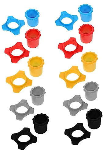 Gummiring für Drahtloses Mikrofon 10 Satz Anti Roll | Vier Ecken Schutzringe, Mikrofon Unterteile aus Gummi, 10 Satz für News Interviews und Konferenzräume