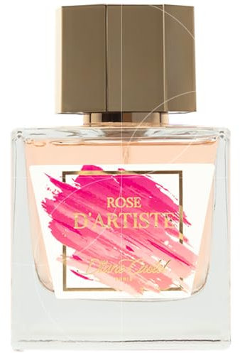 ROSE D’ARTISTE Eau de Parfum 100ml – Parfum Féminin Floral & Créatif – Diane Castel Paris – Made in France
