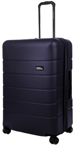 Eddie Bauer Glacier Handgepäck, 55,9 cm und Kariertes 76,2 cm Gepäck, Hardside, Spinnräder, erweiterbar, leicht, langlebig, Reiseutensilien, Sturm, 30 (Check-In), Gletscher-Gepäck, Hardside
