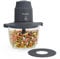 Moulinex Choppeo, Hachoir avec bol en verre, Capacité utile de 1L, Verre borosilicate, 2vitesses, Java Pepper DJ602110