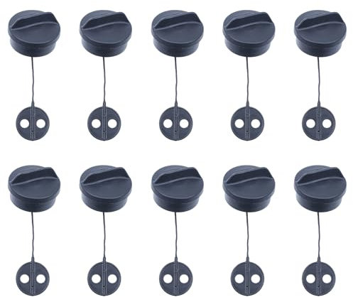 AUMEL 10PC Kraftstofftankdeckel für Stihl FS38 FS45 FS46 FS48 FS52 FS55 FS56 FS62 FS66 FS72 FS75 FS76 FS80 FS81 FS85 FS88 Motorsense ersetzt 4128-350-0505