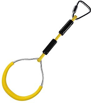 GANAZONO 2piezas Aros De Gimnasia para Niño Niña Coloridos Anillos De Escalada y Juego Al Aire Juguetes De para Niño Niña para Parques y Gimnasios