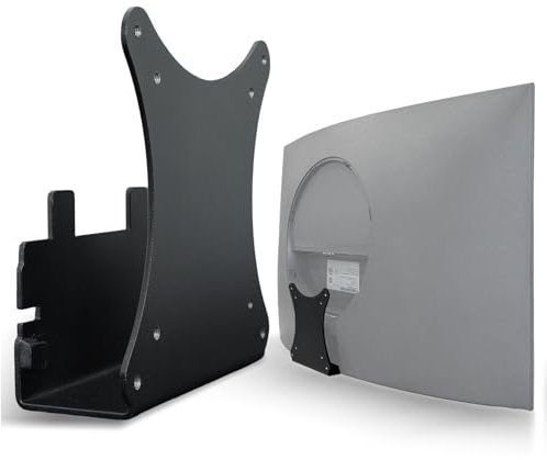 El adaptador de montaje T55 solo es compatible con monitor curvado Samsung T550 S39C (se adapta a monitores CF27T55, CF32T55, S39C de 27 pulgadas, S39C de 32 pulgadas)