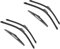 limpiaparabrisas de coche Escobillas limpiaparabrisas delanteras y traseras de goma blanda para KIA para Sportage SL(6 wipers)