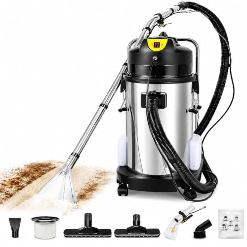 Sunseota Máquina de Limpieza de alfombras Comercial, 20L/30L/40L, Profesional 3 en 1 40L