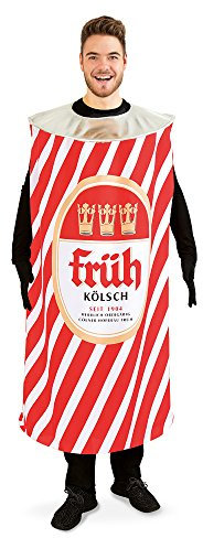 Kostüm Bierdose Früh Kölsch, Kölner Karneval
