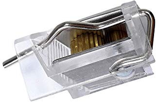 Asia Buy 1 Qty: Clear Cord Lock for 1 (25mm) Horizontal Venetian Mini Blinds