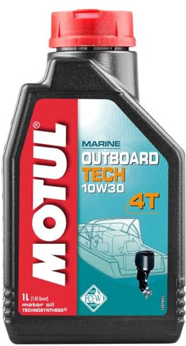 MOTUL Motoröl 10W-30 OUTBOARD TECH Teilsynthetiköl Motor Öl API SJ API SG 4T 1L