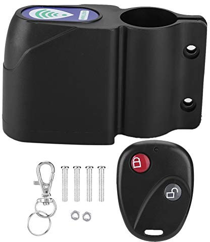 Broco Fahrrad Zahlenschloss, Anti-Diebstahl-Fahrradschloss Fahrrad Sicherheitsschloss Wireless Remote Control Fahrrad Alarm