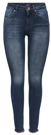 ONLY Female Skinny Jeans ONLBLUSH Mittlere Taille Skinny Fit Jeans