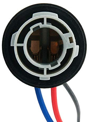 1157 BAY15D Ersatzsteckdosenadapter, 2X Buchsen für Bremsen- / Blinker- / Blinker- / Rücklichtbirnenkupplungen