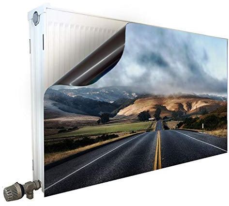 Smagnon Magnet Heizkörperverkleidung Heizkörperabdeckung Heizung Schutz Motiv Road, Heizkörper Höhe:30 cm, Heizkörper Länge:60 cm