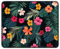 ITNRSIIET Tapis de Souris Gaming Tapis Souris avec Bord Cousu et Base en Caoutchouc Antidérapante, Surface Spéciale Texturée Résistant à Usure, 260 x 210mm Epaisseur 3mm,Beau Motif Floral