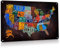 ALREAR Vintage Plakat Poster Garage Bar Home Wall Decor, USA Map Route 66 Nummernschild Metallschild Aluminium 20,3 x 30,5 cm