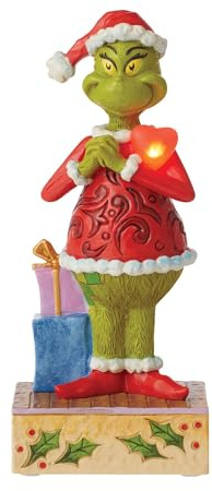 The Grinch By Jim Shore Grinch With Heart Figurine