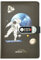 NectaRoy Lockable Diary, PU Leather Password Notebook(Universe Planet), A5 Secret Travel Journal with Lock for Office School Supplies Student Stationery Birthday Gift, 210x145mm