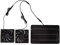 Fauitay Ventilateur solaire, ventilateur solaire, ventilateur d'extraction solaire, 12 V 10 W, panneau solaire étanche avec kit double ventilateur pour caravane, maison de chien, poulailler